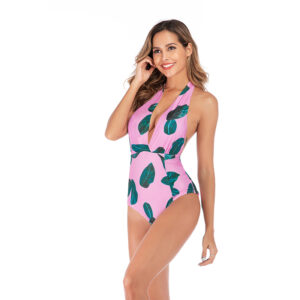 Tropical Bliss Halter One-Piece