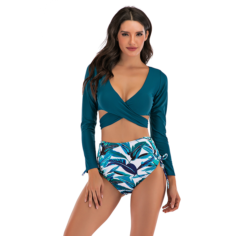 Ocean Breeze Wrap Swimsuit